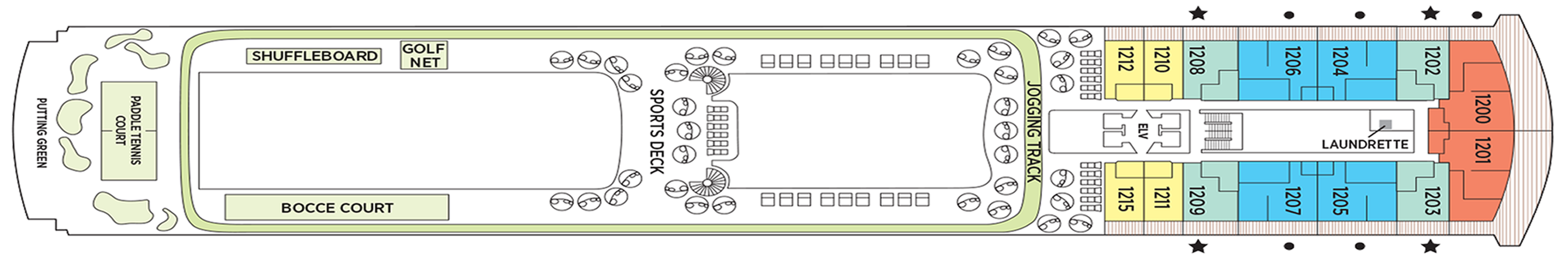 Regent Seven Seas Cruises Seven Seas Explorer Deck 12.png